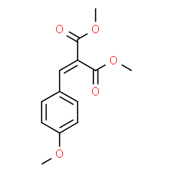 ChemSpider 2D Image | Dimethyl (4-methoxybenzylidene)malonate | C13H14O5