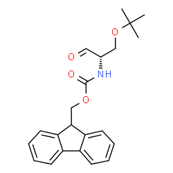 ChemSpider 2D Image | 9H-Fluoren-9-ylmethyl {(2S)-1-[(2-methyl-2-propanyl)oxy]-3-oxo-2-propanyl}carbamate | C22H25NO4