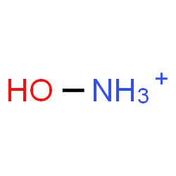 ChemSpider 2D Image | Hydroxyammonium | H4NO