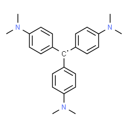 ChemSpider 2D Image | 4-(Dimethylamino)trityl | C25H30N3