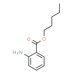 ChemSpider 2D Image | Amyl anthranilate | C12H17NO2
