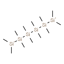 ChemSpider 2D Image | 1,1,2,2,3,3,4,4,5,5,6,6-Dodecamethyl-1,6-hexasilanediyl | C12H36Si6