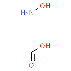 ChemSpider 2D Image | Formic acid - hydroxylamine (1:1) | CH5NO3