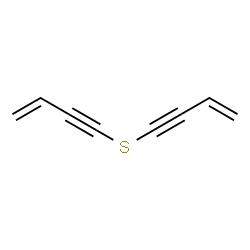 ChemSpider 2D Image | 4-(3-Buten-1-yn-1-ylsulfanyl)-1-buten-3-yne | C8H6S