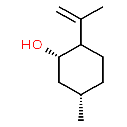 ChemSpider 2D Image | (1S,5S)-2-Isopropenyl-5-methylcyclohexanol | C10H18O