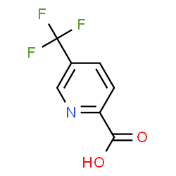 ChemSpider 2D Image | 5-(Trifluoromethyl)picolinic acid | C7H4F3NO2