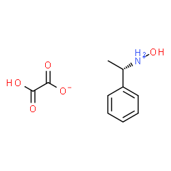 ChemSpider 2D Image | Hydroxy[(1S)-1-phenylethyl]ammonium hydrogen oxalate | C10H13NO5
