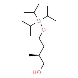 ChemSpider 2D Image | (2S)-2-Methyl-4-[(triisopropylsilyl)oxy]-1-butanol | C14H32O2Si