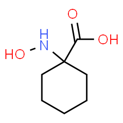 ChemSpider 2D Image | 1-(Hydroxyamino)cyclohexanecarboxylic acid | C7H13NO3