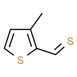 ChemSpider 2D Image | 3-Methyl-2-thiophenecarbothialdehyde | C6H6S2