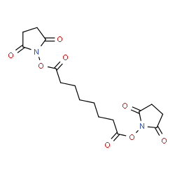 ChemSpider 2D Image | Disuccinimidyl suberate | C16H20N2O8