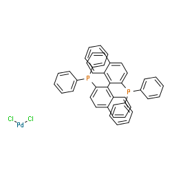 ChemSpider 2D Image | BINAP-PdCl2 | C44H32Cl2P2Pd