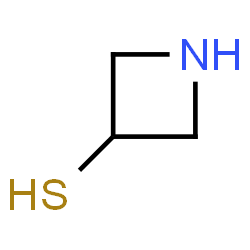 ChemSpider 2D Image | 3-Azetidinethiol | C3H7NS