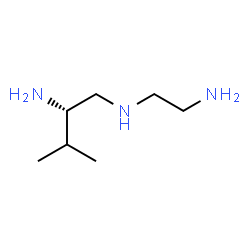 ChemSpider 2D Image | (2S)-N~1~-(2-Aminoethyl)-3-methyl-1,2-butanediamine | C7H19N3