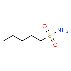 ChemSpider 2D Image | 1-Pentanesulfonamide | C5H13NO2S