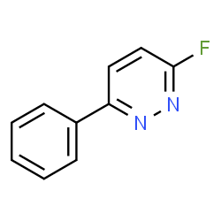 ChemSpider 2D Image | 3-Fluoro-6-phenylpyridazine | C10H7FN2