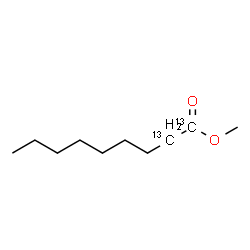 ChemSpider 2D Image | Methyl (1,2-~13~C_2_)nonanoate | C813C2H20O2