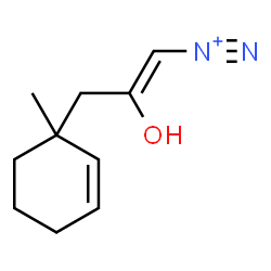 ChemSpider 2D Image | (1Z)-2-Hydroxy-3-(1-methyl-2-cyclohexen-1-yl)-1-propene-1-diazonium | C10H15N2O