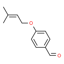 ChemSpider 2D Image | 4-(3-Methyl-2-butenyloxy)benzaldehyde | C12H14O2