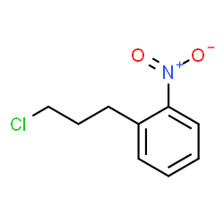 ChemSpider 2D Image | 1-(3-Chloropropyl)-2-nitrobenzene | C9H10ClNO2
