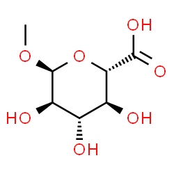 ChemSpider 2D Image | Methyl alpha-D-glucopyranosiduronic acid | C7H12O7