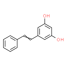 ChemSpider 2D Image | 3,5-dihydroxystilbene | C14H12O2