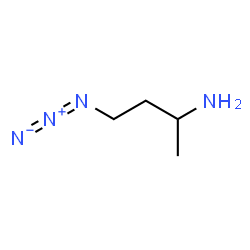 ChemSpider 2D Image | 4-Azido-2-butanamine | C4H10N4