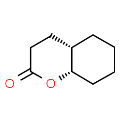ChemSpider 2D Image | cis-(-)-octahydrocoumarin | C9H14O2