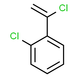ChemSpider 2D Image | 1-Chloro-2-(1-chlorovinyl)benzene | C8H6Cl2