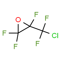 ChemSpider 2D Image | 2-(CHLORODIFLUOROMETHYL)-2,3,3-TRIFLUOROOXIRANE | C3ClF5O
