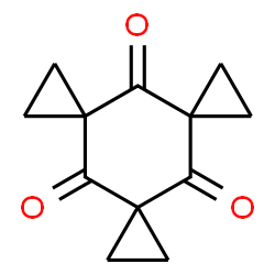 ChemSpider 2D Image | Trispiro[2.1.2~5~.1.2~9~.1~3~]dodecane-4,8,12-trione | C12H12O3