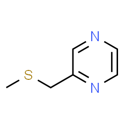 ChemSpider 2D Image | 2-((methylthio)methyl)pyrazine | C6H8N2S