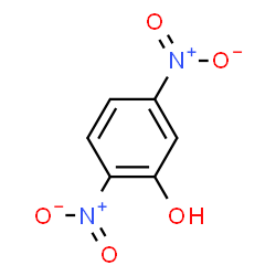 ChemSpider 2D Image | 2,5-Dinitrophenol | C6H4N2O5