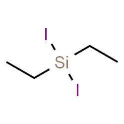 ChemSpider 2D Image | Diethyl(diiodo)silane | C4H10I2Si