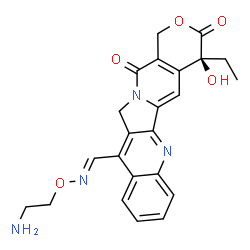 ChemSpider 2D Image | Namitecan | C23H22N4O5
