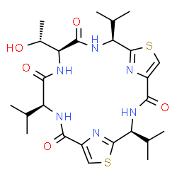 ChemSpider 2D Image | bistratamide J | C25H36N6O5S2