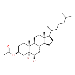ChemSpider 2D Image | Acebrochol | C29H48Br2O2