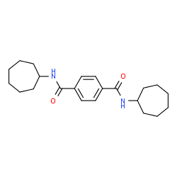 ChemSpider 2D Image | N,N'-Dicycloheptylterephthalamide | C22H32N2O2