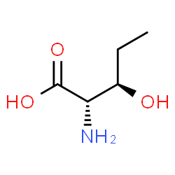 ChemSpider 2D Image | (2S,3R)-3-hydroxynorvaline | C5H11NO3