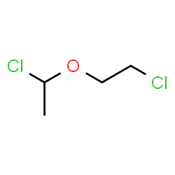 ChemSpider 2D Image | 1-Chloro-1-(2-chloroethoxy)ethane | C4H8Cl2O