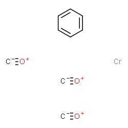 ChemSpider 2D Image | benzene; carbon monoxide; chromium | C9H6CrO3