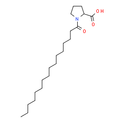 ChemSpider 2D Image | PALMITOYL PROLINE | C21H39NO3