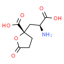 ChemSpider 2D Image | (S)-(+)-Lycoperdic acid | C8H11NO6