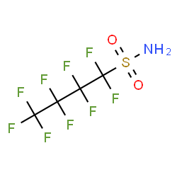 ChemSpider 2D Image | Perfluorobutanesulfonamide | C4H2F9NO2S