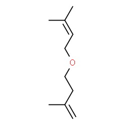 ChemSpider 2D Image | 2-methyl-4-((3-methyl-2-butenyl)oxy)but-1-ene | C10H18O