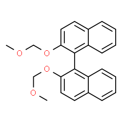 ChemSpider 2D Image | 2,2'-BIS(METHOXYMETHOXY)-1,1'-BINAPHTHYL | C24H22O4