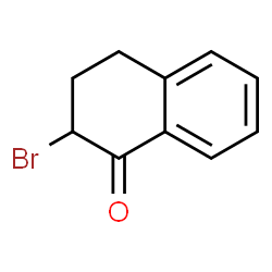 ChemSpider 2D Image | 2-Bromo-1-tetralone | C10H9BrO