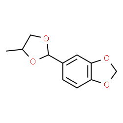 ChemSpider 2D Image | Heliotropin PG acetal | C11H12O4