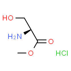 ChemSpider 2D Image | H-Ser-OMe.HCl | C4H10ClNO3