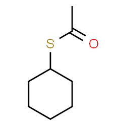 ChemSpider 2D Image | S-Cyclohexyl ethanethioate | C8H14OS